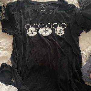 Black Mickey Tshirt